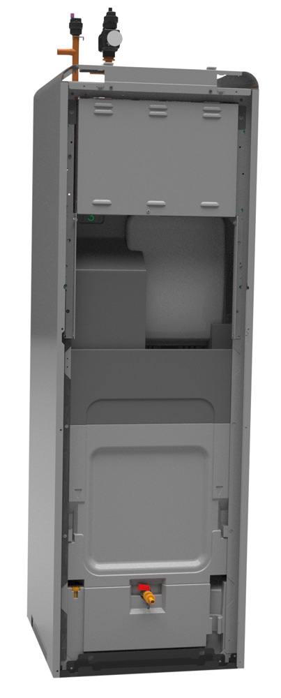 Kompaktmodul AWMB 9 für Luft-WP Hydraulik, Regelung und Pufferspeicher